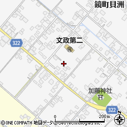 熊本県八代市鏡町貝洲800周辺の地図