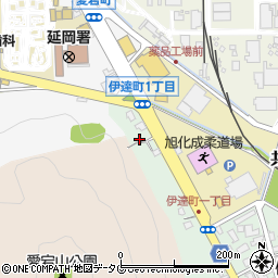 伊達稲荷神社周辺の地図