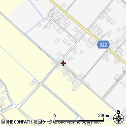 熊本県八代市鏡町貝洲1212周辺の地図