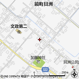 熊本県八代市鏡町貝洲819周辺の地図