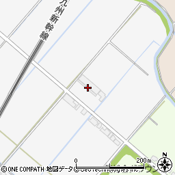 熊本県八代市鏡町貝洲56周辺の地図