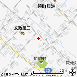 熊本県八代市鏡町貝洲820周辺の地図