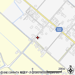 熊本県八代市鏡町貝洲1206周辺の地図