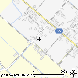 熊本県八代市鏡町貝洲1202周辺の地図