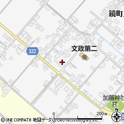熊本県八代市鏡町貝洲1170周辺の地図