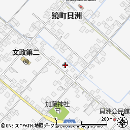 熊本県八代市鏡町貝洲846周辺の地図