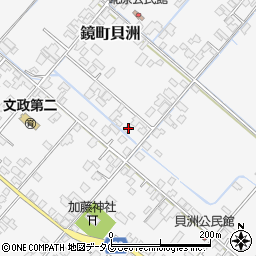 熊本県八代市鏡町貝洲850周辺の地図