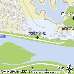 大貫水神社周辺の地図