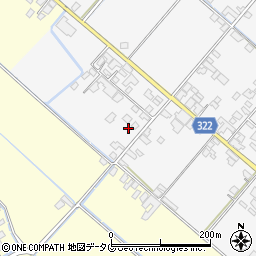 熊本県八代市鏡町貝洲1222周辺の地図
