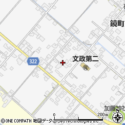 熊本県八代市鏡町貝洲1168周辺の地図