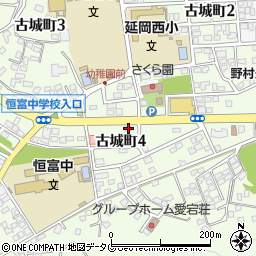 フルノ九州販売株式会社延岡営業所周辺の地図