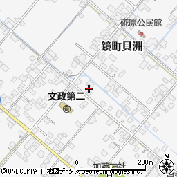熊本県八代市鏡町貝洲835周辺の地図