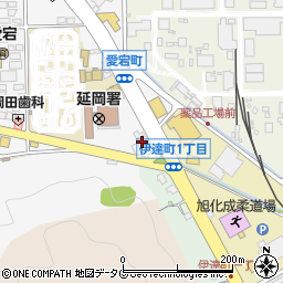 延岡警察署延岡地区交通安全協会周辺の地図