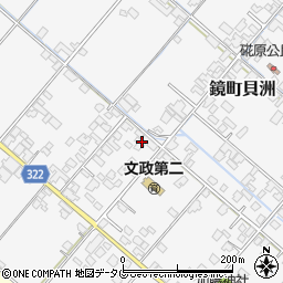 熊本県八代市鏡町貝洲1146周辺の地図