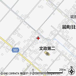 熊本県八代市鏡町貝洲1147-1周辺の地図