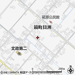 熊本県八代市鏡町貝洲872周辺の地図