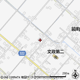 熊本県八代市鏡町貝洲1155周辺の地図