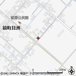 熊本県八代市鏡町貝洲920周辺の地図