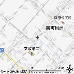 熊本県八代市鏡町貝洲1132周辺の地図