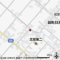 熊本県八代市鏡町貝洲1147周辺の地図