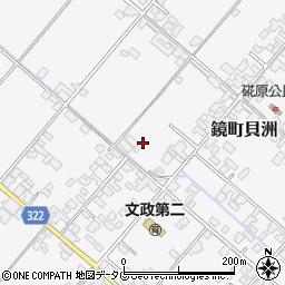 熊本県八代市鏡町貝洲1134周辺の地図