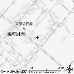 熊本県八代市鏡町貝洲919周辺の地図