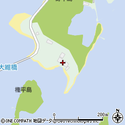 藍の岬周辺の地図