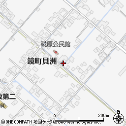 熊本県八代市鏡町貝洲917周辺の地図