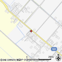 熊本県八代市鏡町貝洲1227周辺の地図