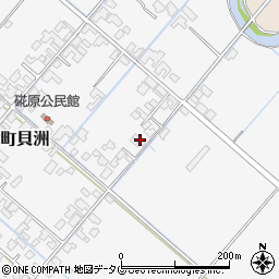 熊本県八代市鏡町貝洲931周辺の地図