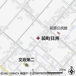 熊本県八代市鏡町貝洲1116周辺の地図