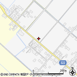 熊本県八代市鏡町貝洲1236周辺の地図