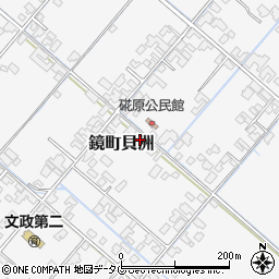 熊本県八代市鏡町貝洲883周辺の地図