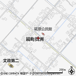 熊本県八代市鏡町貝洲884周辺の地図