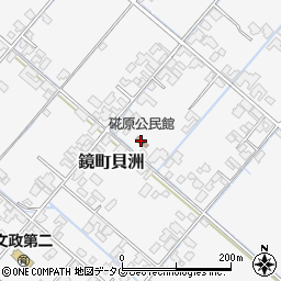 熊本県八代市鏡町貝洲887周辺の地図