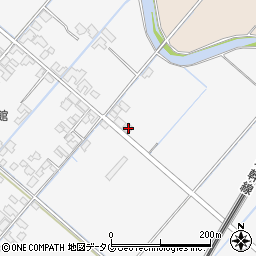 熊本県八代市鏡町貝洲490周辺の地図