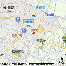 園田製菓店周辺の地図