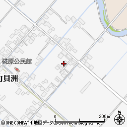 熊本県八代市鏡町貝洲938周辺の地図