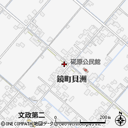 熊本県八代市鏡町貝洲1104周辺の地図