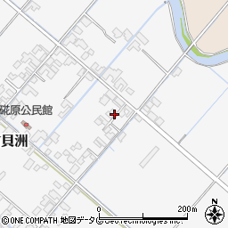 熊本県八代市鏡町貝洲939周辺の地図