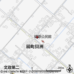 熊本県八代市鏡町貝洲886周辺の地図