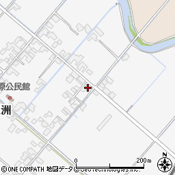熊本県八代市鏡町貝洲942周辺の地図