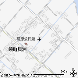 熊本県八代市鏡町貝洲915周辺の地図