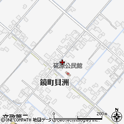 熊本県八代市鏡町貝洲890周辺の地図