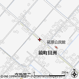 熊本県八代市鏡町貝洲1103周辺の地図