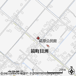 熊本県八代市鏡町貝洲1097周辺の地図