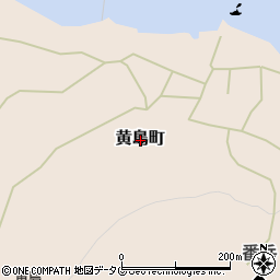 長崎県五島市黄島町周辺の地図