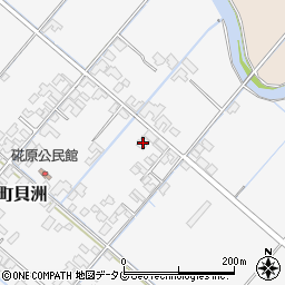 熊本県八代市鏡町貝洲937周辺の地図