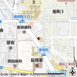 ネッツトヨタヒムカ株式会社　延岡店サービスご予約受付専用周辺の地図
