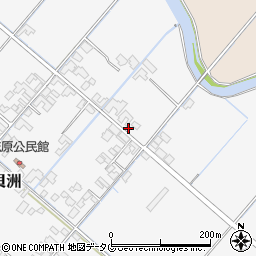 熊本県八代市鏡町貝洲949周辺の地図